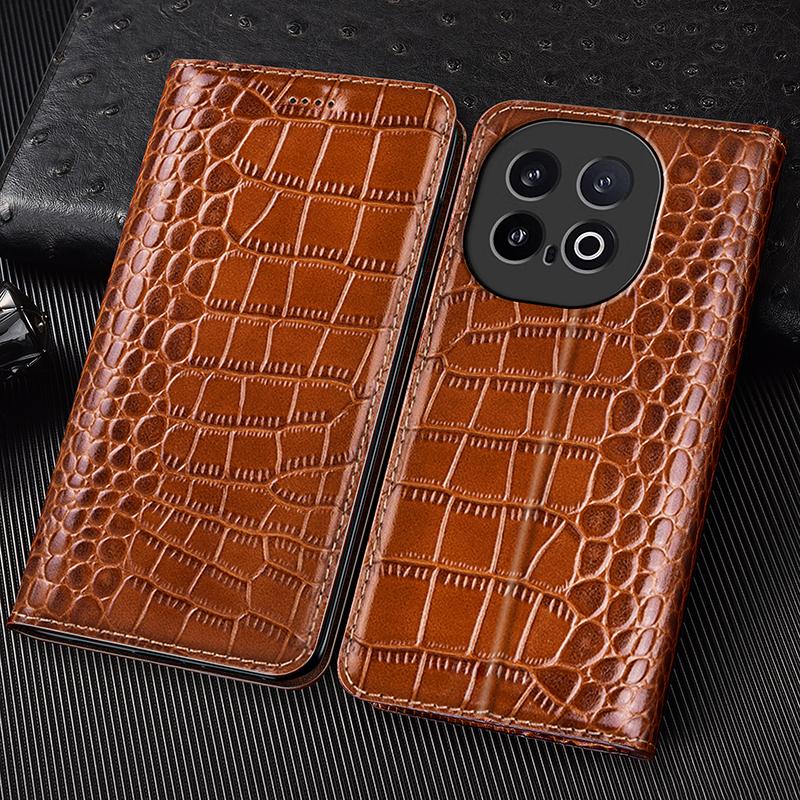 Флип-кейс из натуральной кожи крокодила для Infinix Zero X Neo 40 GT Note Hot 60 50 40 30 Pro Plus Vip Чехол-кошелек для телефона