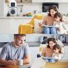 Новая камера E27 Wi-Fi с двумя объективами 1080P 2MP PTZ камера наблюдения Wi-Fi CCTV уличная IP-камера безопасности умный дом AI отслеживание