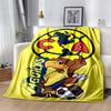 Club América Flannel Blanket Soft All-Season Throw, Design for Camping, Car Travel, Hiking Sofa, Bed, Office Perfect Gift for Parties
