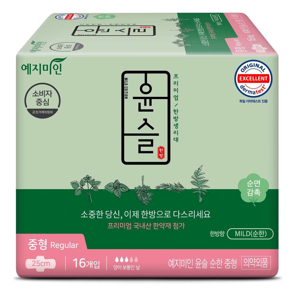 Гигиенические прокладки Yejimiin Yunseul Oriental Medicine 6 видов, выберите 1 (лайнер/маленький/средний/большой)