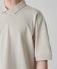MUSINSA STANDARD [Cooltandard] Relaxed Fit Pique Polo Shirt [Ecru]