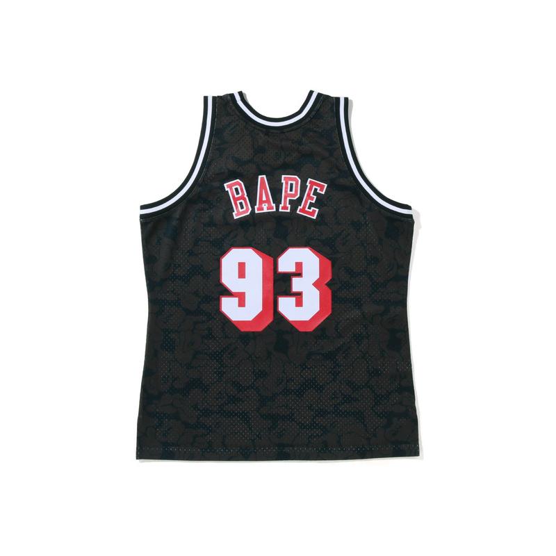 A BATHING APE x Mitchell & Ness FW22 Basketball Jersey Fan Edition Men's 0ZXVTM108902I