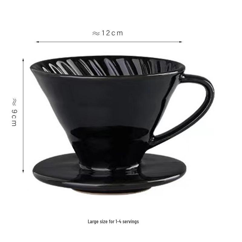 Керамическая воронка для кофе V60 в скандинавском стиле