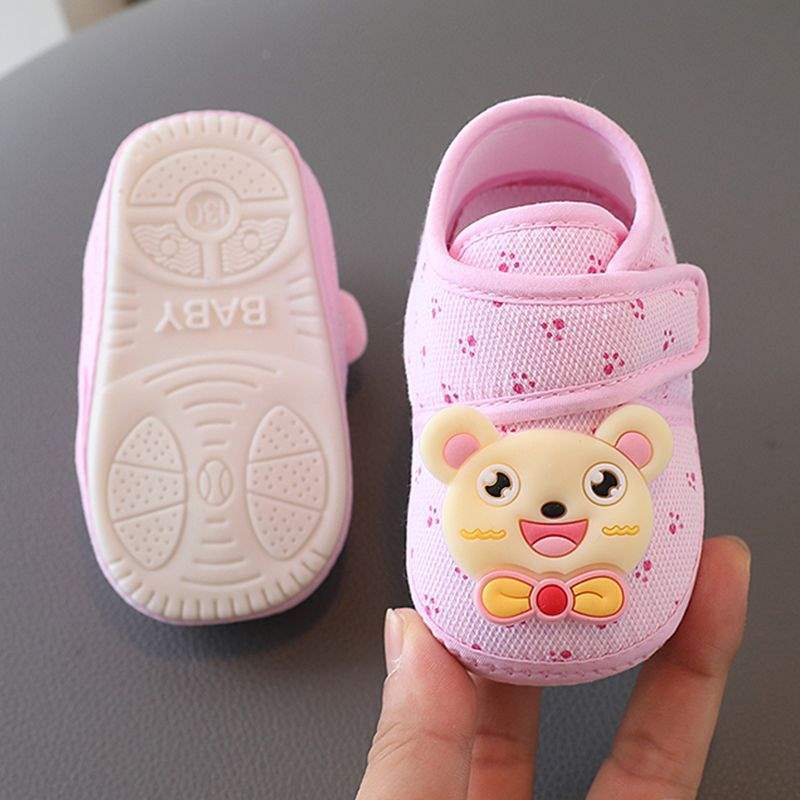 Весенне-осенние детские туфли для мальчиков и девочек 0-1 год, обувь для малышей 3-6-12 месяцев, детская обувь с застежкой-липучкой