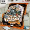 Jojo's Bizarre Adventure: Diamond Unbreakable blanket blanket Suitable for all seasons Digital printing bedroom Machine washable