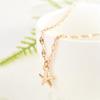 Jewelry Gold Plated Sandals Anklet Ankle Chain Foot Bracelet Starfish Pendant