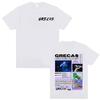 Rapper Grecas Album Tour 2025 Graphic Tshirts Unisex Women Harajuku Hip Hop T Shirts Summer Pop Music Oversized Tshirt Streetwear