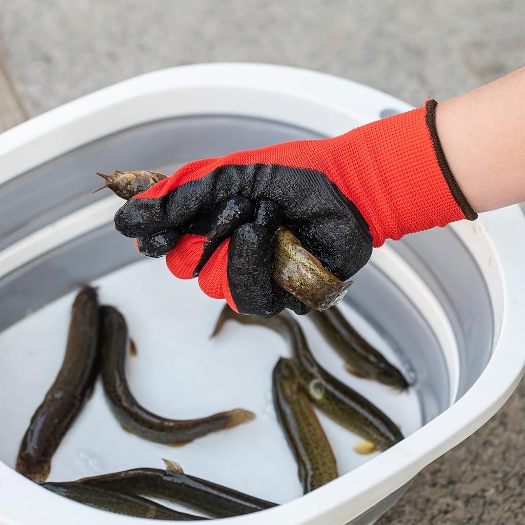 12 пар рифленых латексных рабочих перчаток для мужчин и женщин, для строительства, садоводства, ландшафтного дизайна