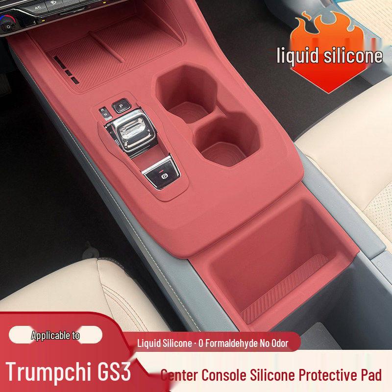 Trumpchi GS3 Console Silicone Pad & Shifter Panel Wireless Charging Film.