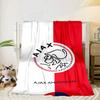 AFC Ajax Emblem Design Portable Blanket/Soft Blanket Bedding Blanket Suitable for Travel Camping Living Rooms Offices Sofas Fan Gifts