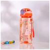 Мультяшная соломенная чашка для детей 600 мл бутылка для воды портативный предохранитель герметичная летняя питьевая кружка для кемпинга на открытом воздухе путешествий