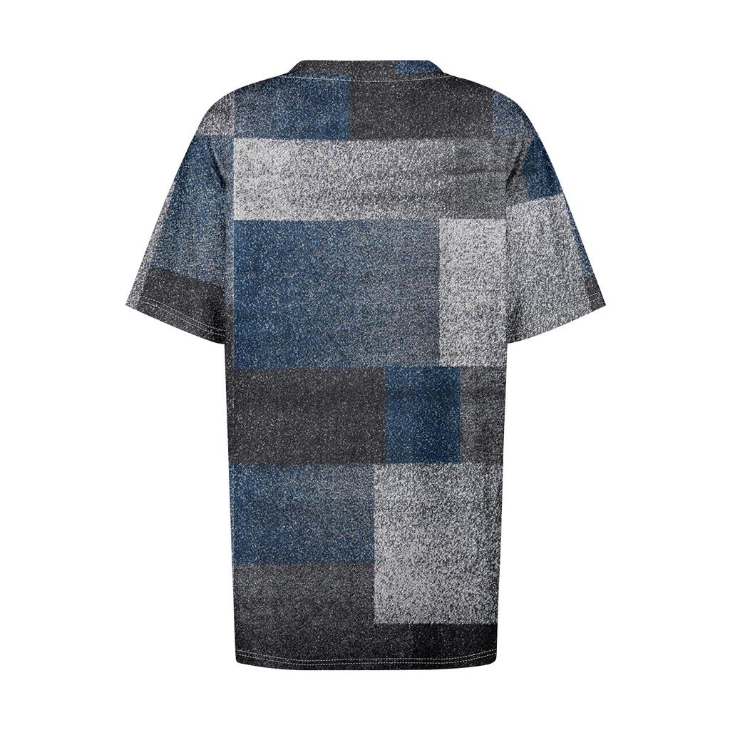 Женские топы больших размеров, шорты с рукавами, рубашки с V-образным вырезом, повседневная одежда, топы с принтами