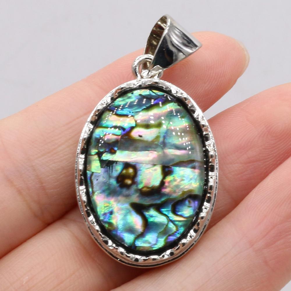 Кулон из натурального камня овальный розовый кварц аметист опал малахит лазурит агат зеленый авантюрин подвески для изготовления ювелирных изделий DIY аксессуары для ожерелья