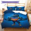 Collingwood Magpies Pride Bedding Quilt Set Quilt Cover Pillowcase Home Decoration Birthday Gift (1 * duvet cover + 2 * pillowcase, without core)
