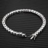 Trendy 18K Gold-Plated Zircon Tennis Bracelet for Men – Hip-Hop Style