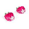 2pcs Diamond Rose Wrist Corsage Rose Red Wedding Corsage Beautiful Hand Flower  For Bridesmaid