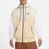 Nike Спортивная одежда Windrunner Тренировочная куртка с логотипом цветных блоков и капюшоном Мужская верхняя одежда цвета хаки DA0002-268