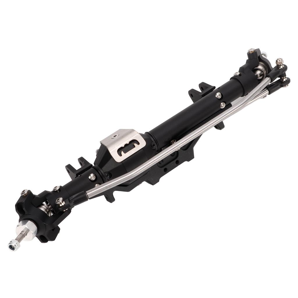 1 10 RC Front Axle Aluminum Alloy Diamond Shaped for Axial Wraith 90018 90020 90045 RR10 90048 90053Black