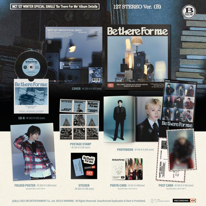 NCT 127 Зимний специальный сингл [Будь там для меня] (127 СТЕРЕО Вер.)