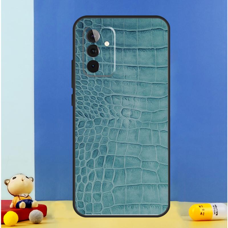 Чехол с принтом под крокодила для Samsung Galaxy A54 A34 A14 A13 A23 A33 A53 A52 A32 A12 A56 A36 A16 A15 A35 A55 A17