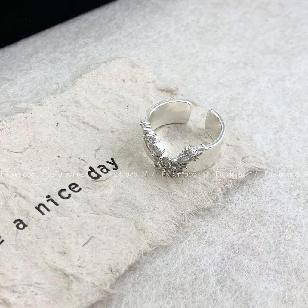 Korean-Style Exquisite Open Stacking Rings for Women: Versatile, High-End Design