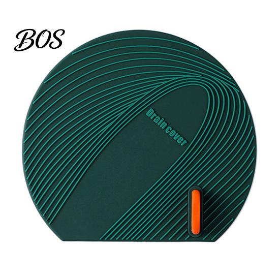 Easy Clean Drain Cover Silicone Floor with Handle, Universal Shower Tub Stopper, Kitchen Sewer Anti-Odor Deodorizing Mat for Bathroom Laundry
