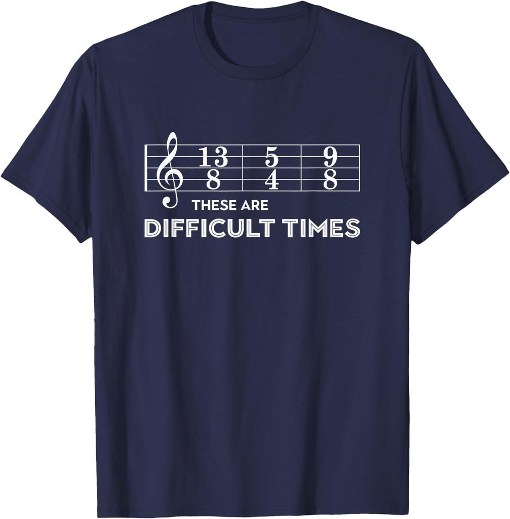 Musician - These are Difficult Times T-Shirt Small