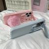 Чехол для iPhone 14/13/12 с ушками кролика: Защитный чехол от падения для Apple 17/16/5PROMAX