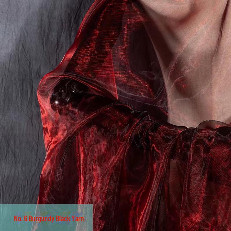 Двухцветная зашифрованная фантазийная органза: Сценические костюмы, свадебный декор и ткани ручной работы для детского сада