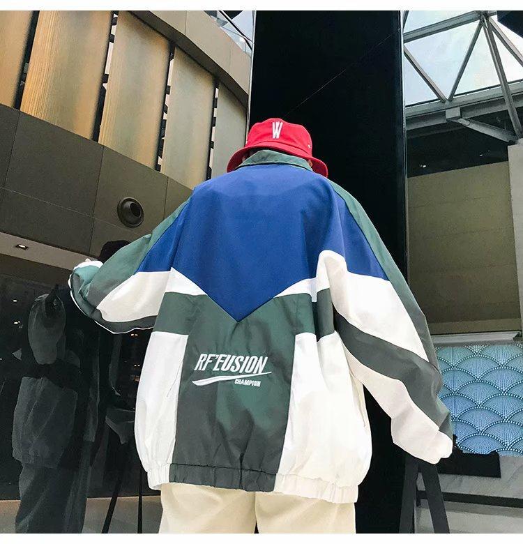 Винтажная куртка-бомбер Y2k, женская ветровка большого размера, корейская мода, университетские спортивные куртки, свободные повседневные спортивные куртки в стиле хип-хоп