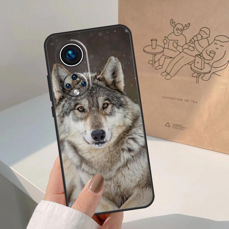 Чехол для Honor Win RT 200 400 50 70 90 X8b X9a X9b X9c X9d с изображением воющего волка 'For Honor Magic 8 Pro 7 6 5 Lite'