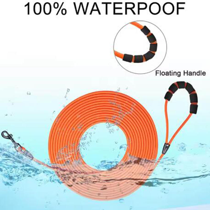 Round Pet Leash 6mm Anti Entanglement Outdoor Dog Leash Cat Leash Safety Rope Explosion-proof Dog Walking Device