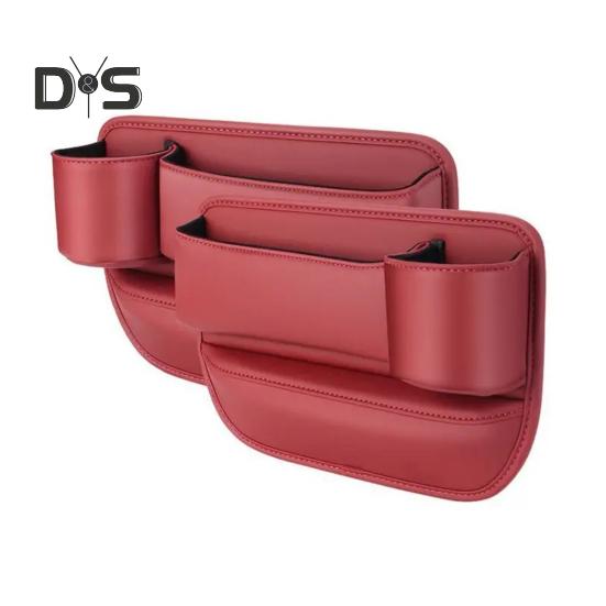 1 шт/2 шт автокресло заполнитель зазоров органайзер искусственная кожа держатель для стакана зазор сумка универсальная автомобильная консоль боковой дополнительный ящик для хранения очков телефонов ключей карт