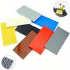 5 шт. DIY строительные блоки двухсторонняя базовая пластина 8x16 точек 12 цветов образовательный креативный размер совместимый с 92438 игрушками для детей
