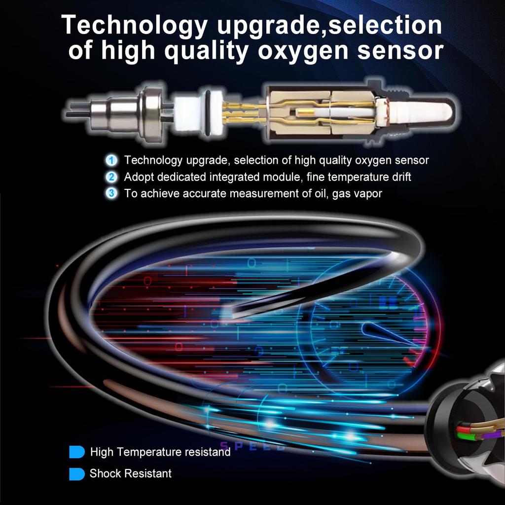 Верхний датчик кислорода соотношения воздух-топливо, совместимый с 2005-2007 Subaru Impreza Forester 2.0L Замена 22641-AA480,192400-2120,1924002120, DOX0361,