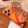 Magnetic Clear Luxury Plating Phone Case For iPhone 17 Pro Max 17Pro 17 For Magsafe Wireless Charge Case Camera Protection Cover