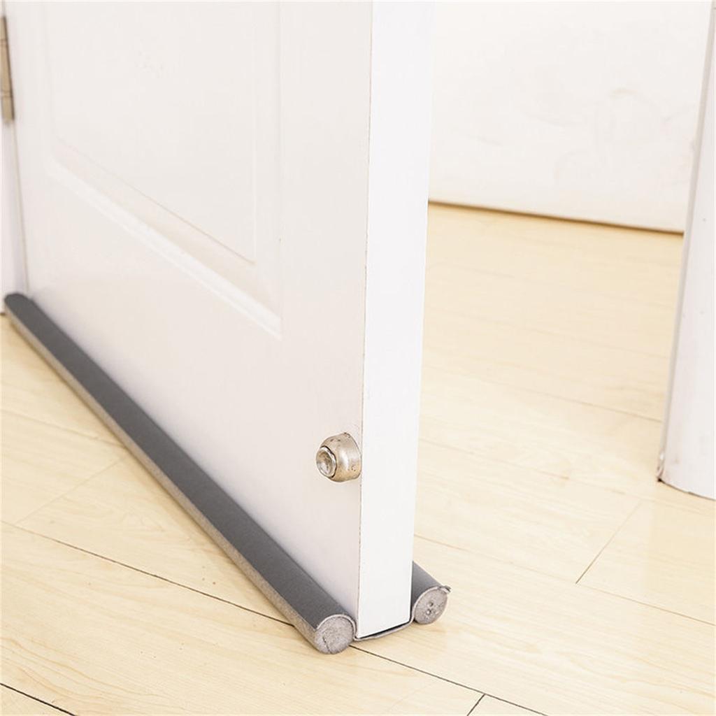 Large Door Stopper 36IN Under Door Noise Blocker Stoppers Entry Door Guard For Bottom Of Doors Adjust-able Twin Door