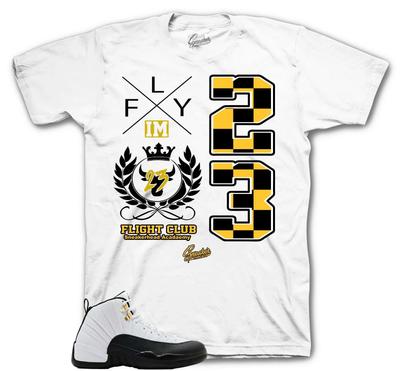 Рубашка к кроссовкам Retro 12 Taxi AJ12 - Футболки с принтом Flight Crest