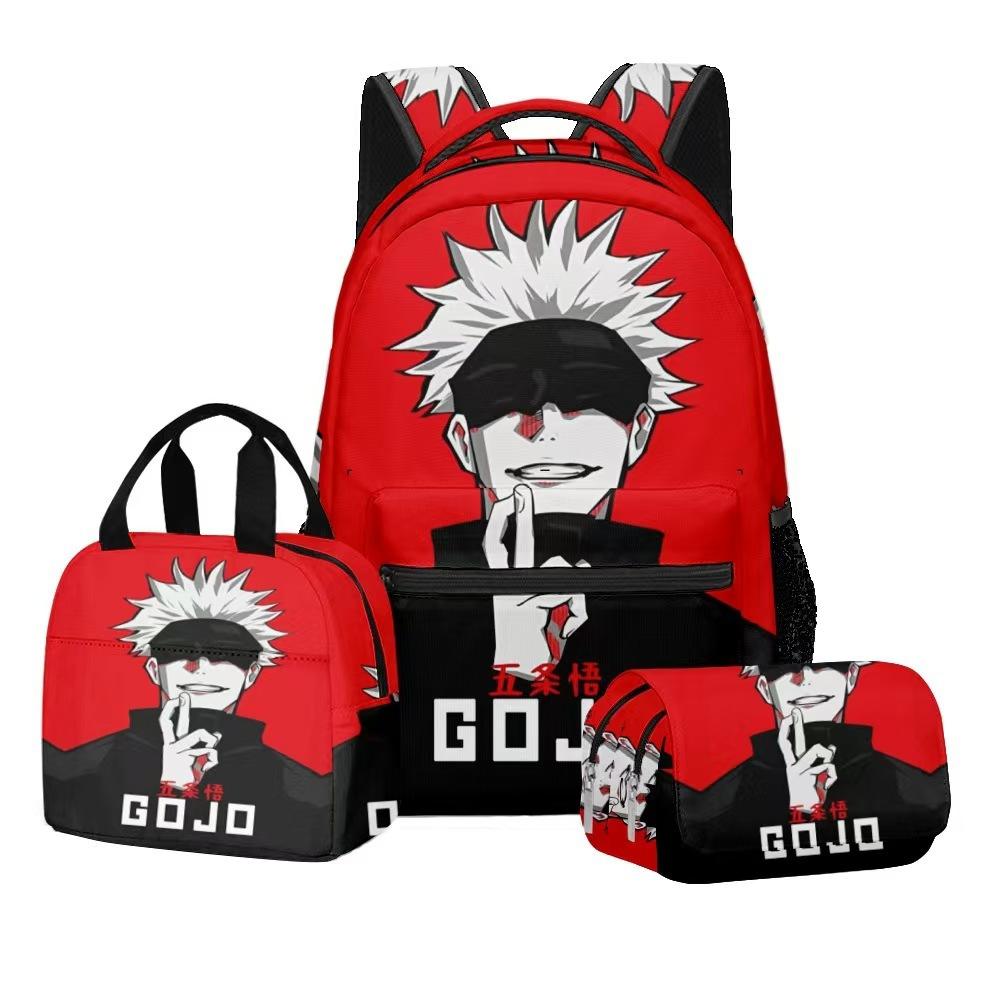 Jujutsu Kaisen Three piece student backpack set