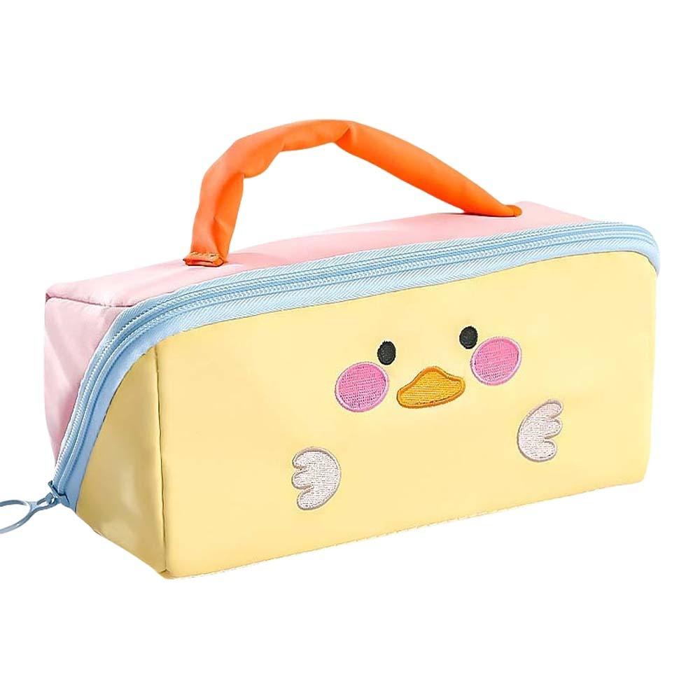 Duck Rabbit Dinosaur Korean Pencil Bag Large Capacity Stationery Storage Bag  Office Supplies