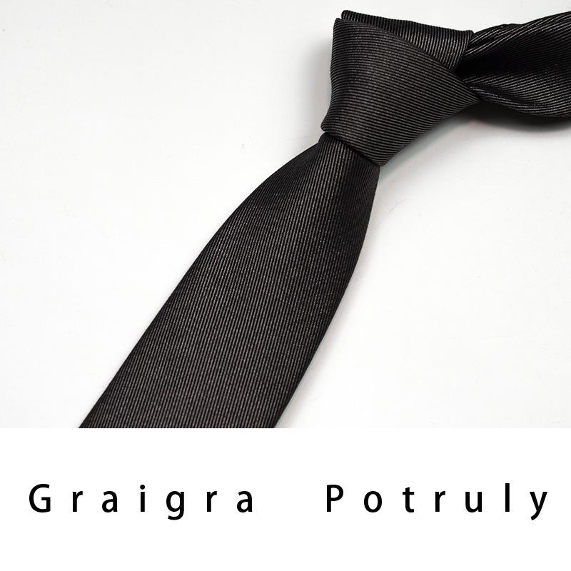 Qiandongge Suit And Tie Men'S Striped 8Cm Casual Tie Coffee Gray Dark Green Retro Work Plaid