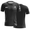 T-shirt Fashion Quick Drying Casual Breathable O-neck Short Sleeve Tops Summer Selling UFC Boxing Fighting Competition