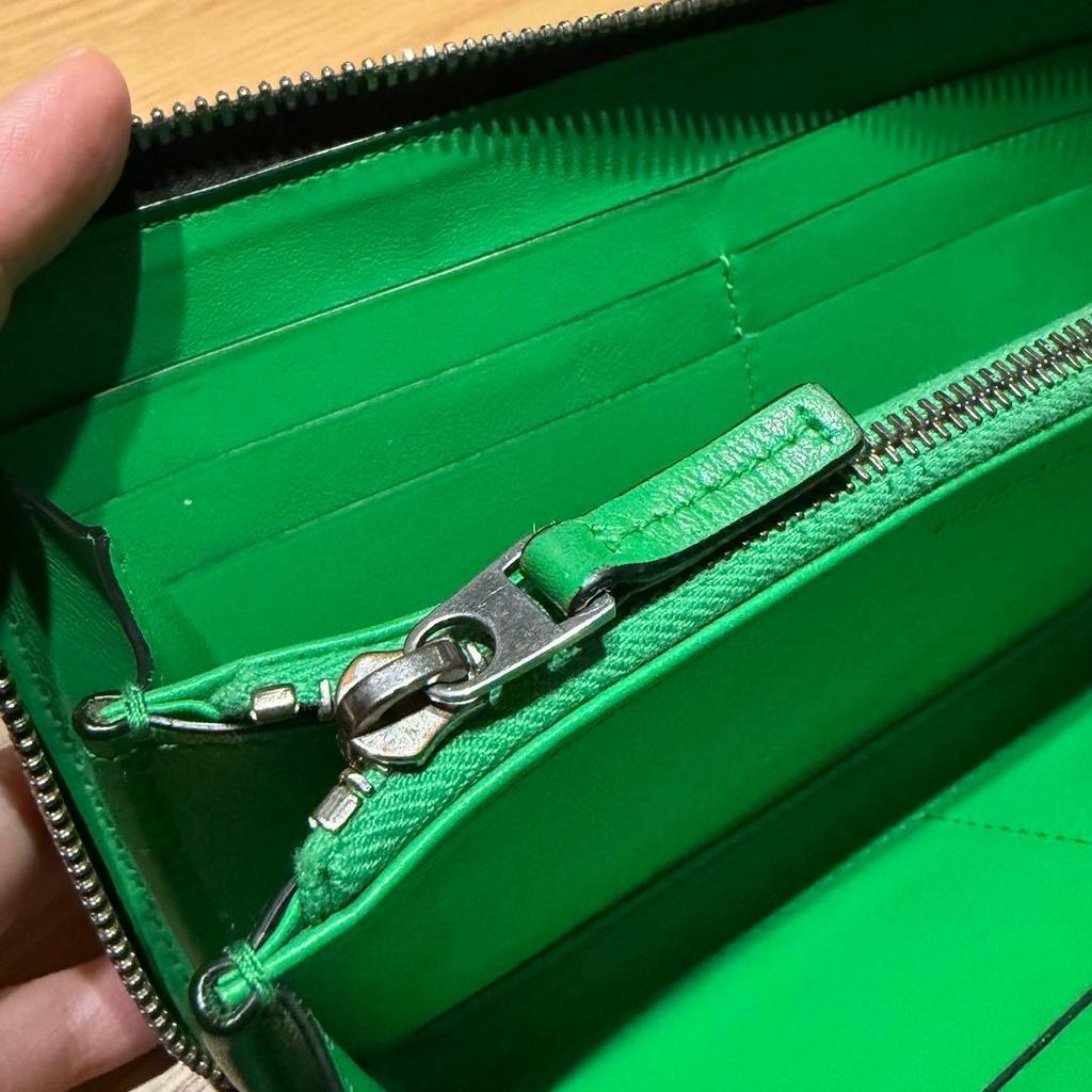 Used Bottega Veneta Intrecciato Long Wallet