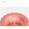 Cylindrical Handle Hole Filter Flower Shape Floor Filter Durable Sink Drain Strainer  Bathroom