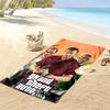 Grand-Theft-Auto Beach Towel, Large Soft Quick Dry Towel for Beach Camping Swimming