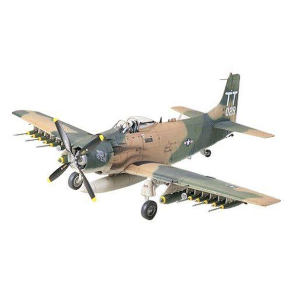Tamiya 1/48 Douglas A-1J Skyraider U.S. Air Force Model Kit NEW from Japan