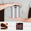 Кофейные зерна из нержавеющей стали для хранения чая и кофе, большая емкость, герметичный, подходит для чайной кухни, 4 цвета в наличии, канистра,