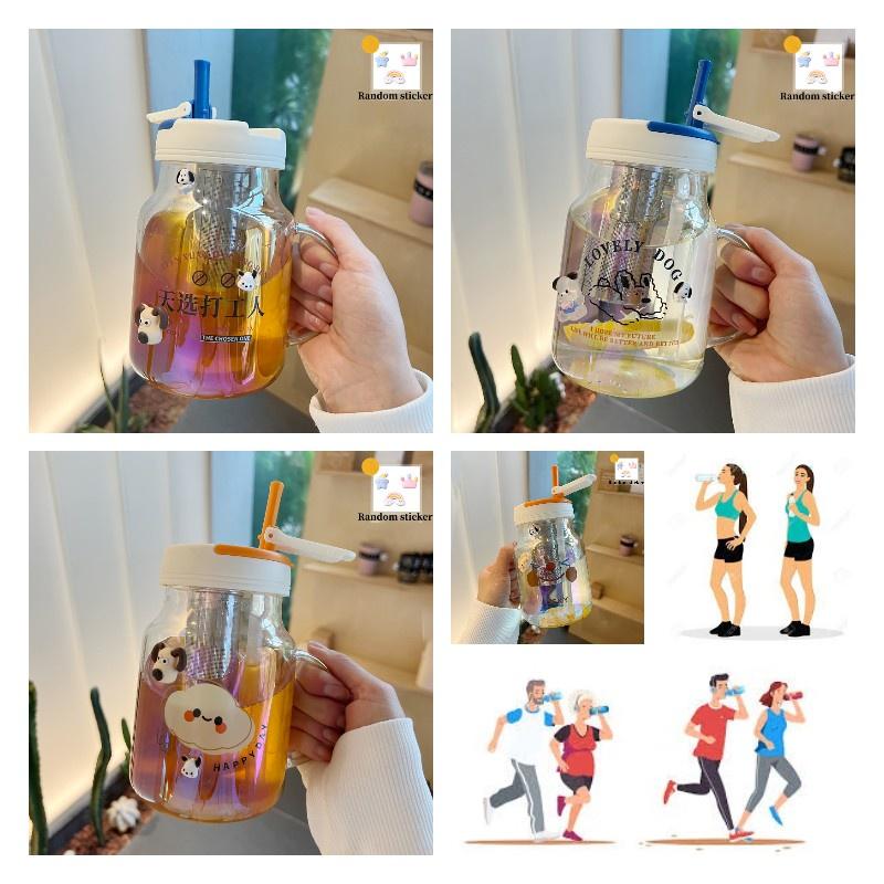 Versatile Glass Mug For All Occasions High Temperature Resistance Sealed Lid Suitable For Gifting