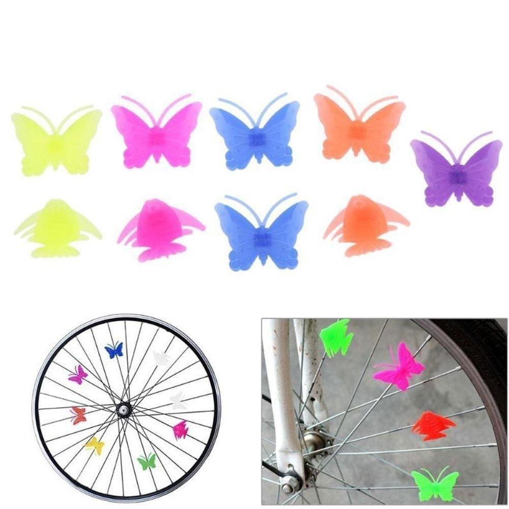 Bike Spokes Reflectors Bicycle Cycling Wheel Wire Reflective Stickers Tapes Cycling Accessories