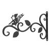 Hanging Plants Bracket Wrought Iron Wall Planter Hook Flower Pots Hanger for Living Room Balcony